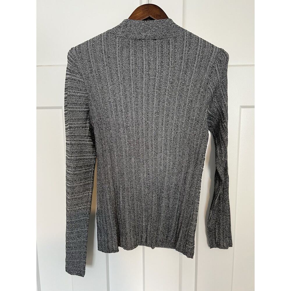 INC International Concepts Women's Top Size Large NWT Metallic Sparkle $79 MSRP - Picture 3 of 8